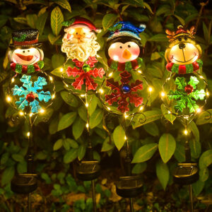 Festive Solar Stakes