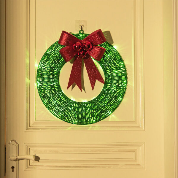 Radiant Bow Wreath - Image 4