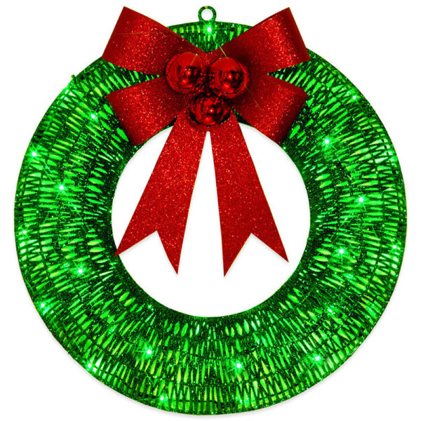 Radiant Bow Wreath - Image 7
