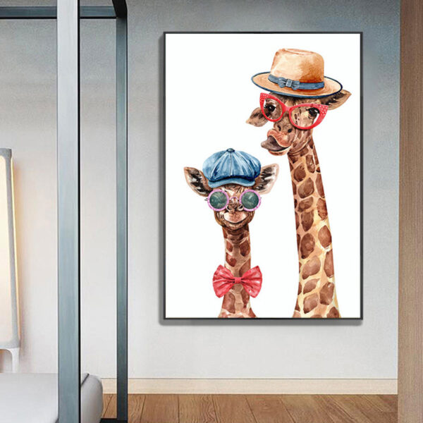 GiraffeWhimsy Posters
