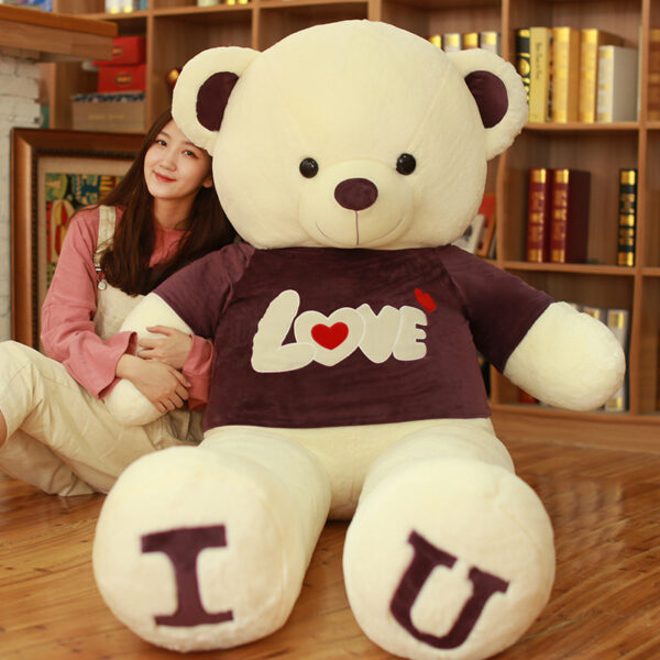 Heart Bear Plush: Valentine's Hug Gift - Image 8