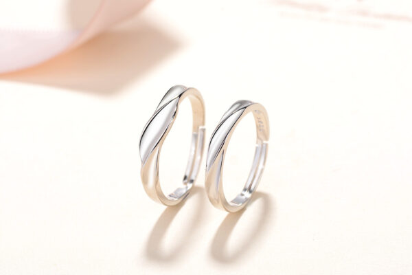 Korean Love Ripple Ring