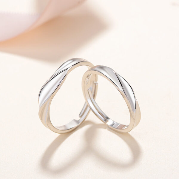 Korean Love Ripple Ring - Image 2