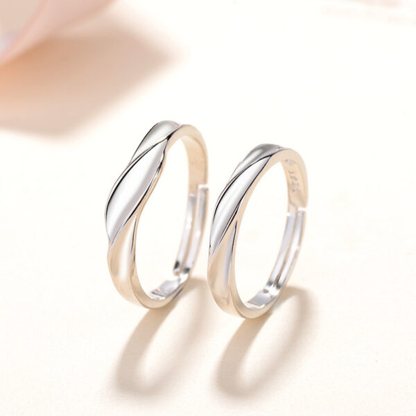 Korean Love Ripple Ring - Image 6