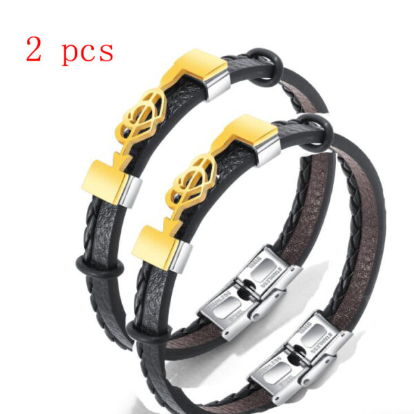 Heart Bond Couple Bracelet - Image 2